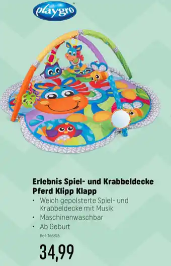 Smyths Toys Erlebnis Spiel und Krabbeldecke Pferd Klipp Klapp Angebot