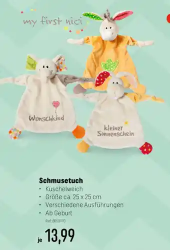 Smyths Toys Schmusetuch Angebot