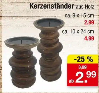 Zimmermann Kerzenständer Angebot