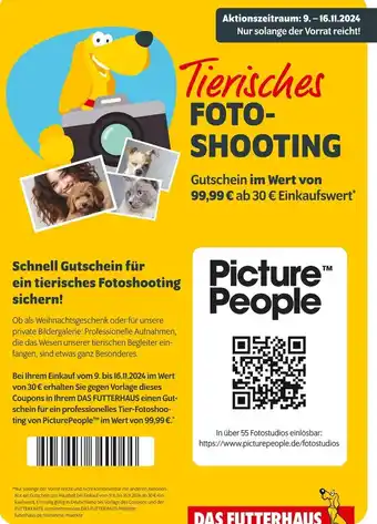 Das Futterhaus Futterhaus tierisches fotoshooting Angebot