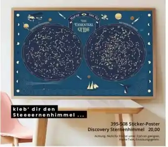 Jako O Sticker Poster Discovery Sternenhimmel Angebot