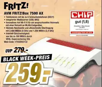 Expert AVM Fritz! Box 7590 AX Angebot