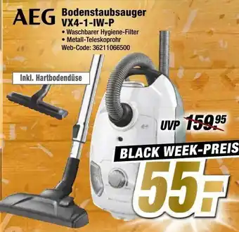 Expert AEG Bodenstaubsauger VX4-1-IW-P Angebot