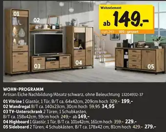 SCONTO Wohnprogramm Angebot