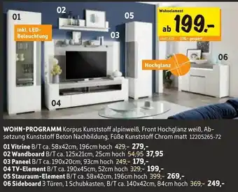 SCONTO Wohn Programm Angebot