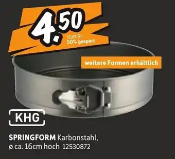 SCONTO KHG Springform Angebot