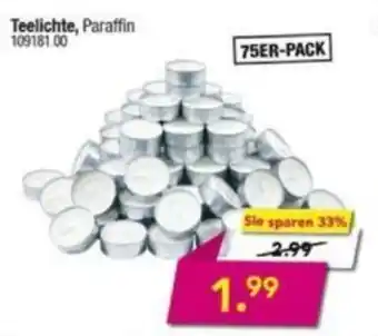 Möbel Boss Teelichte Angebot