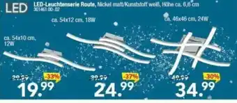 Möbel Boss LED Leuchtenserie Route Angebot