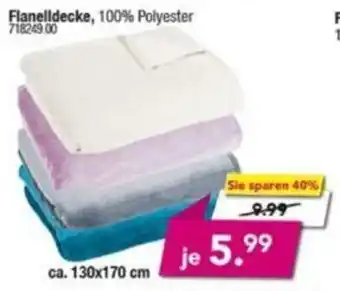 Möbel Boss Flanelldecke Angebot