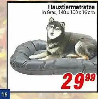 CENTERSHOP Haustiermatratze Angebot