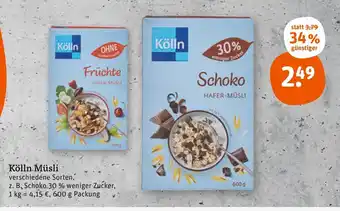 tegut Kölln müsli Angebot