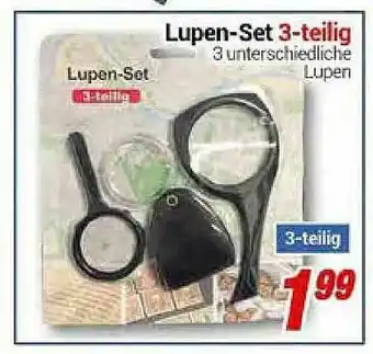 CENTERSHOP Lupen-set 3-teilig Angebot