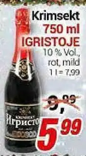 CENTERSHOP Krimsekt 750 Ml Igristoje Angebot