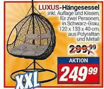 CENTERSHOP Luxus-hängesessel Angebot