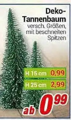 CENTERSHOP Deko-tannenbaum Angebot