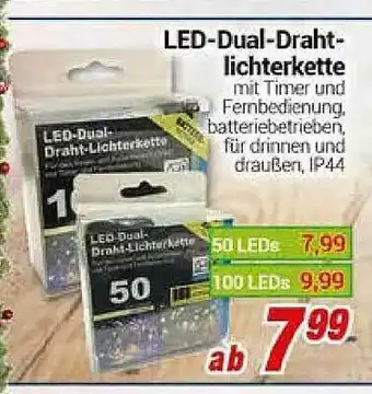 CENTERSHOP Led-dual-draht-lichterkette Angebot