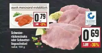 Edeka Schweine-rückensteaks Oder Schmetter-lingsschnitzel Angebot