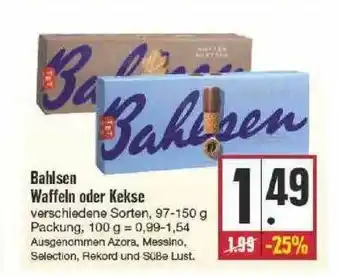 Edeka Bahlsen Waffeln Oder Kekse Angebot