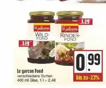 Edeka Le Garcon Fond Angebot