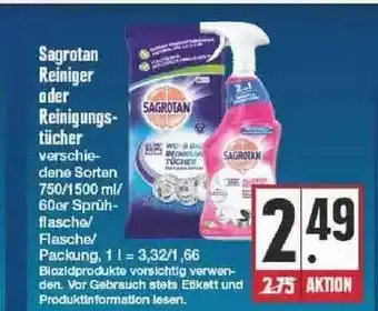 Edeka Sagrotan Reiniger Oder Reinigungs-tücher Angebot