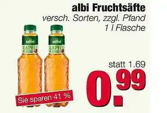 Edeka Scherer Albi Fruchtsäfte Angebot