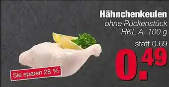 Edeka Scherer Hähnchenkeulen Angebot