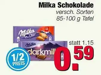 Edeka Scherer Milka Schokolade Angebot