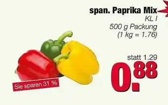 Edeka Scherer Paprika Mix Angebot