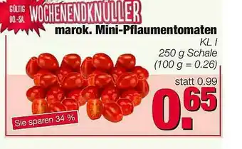 Edeka Scherer Mini-pflaumentomaten Angebot