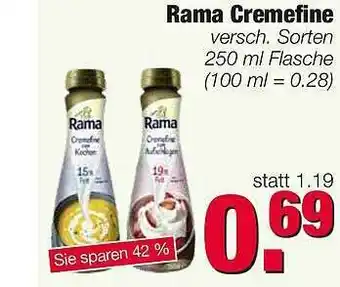 Edeka Scherer Rama Cremefine Angebot