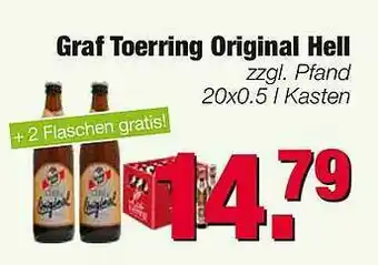 Edeka Scherer Graf Toerring Original Hell Angebot