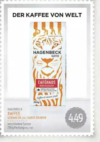 Edeka Struve Hagenbeck Kaffee Gemahlen Oder Ganze Bohnen Angebot