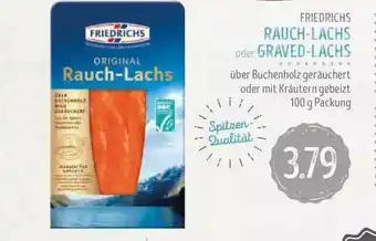 Edeka Struve Friedrichs Rauch-lachs Oder Graved-lachs Angebot