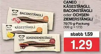 Famila Nord West Caneo Käsestängli, Baconstängli Oder Ochsenziemerstängli Angebot