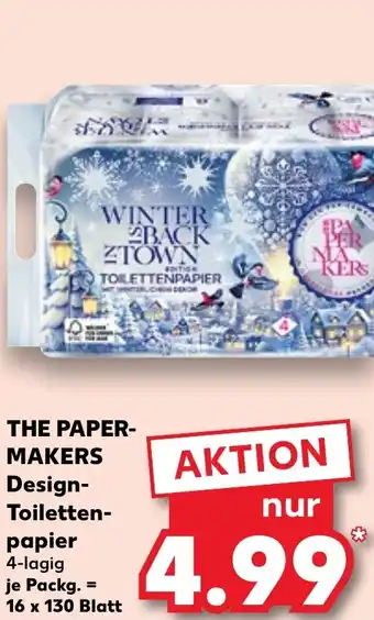 Kaufland THE PAPER- MAKERS Design- Toiletten- papier Angebot