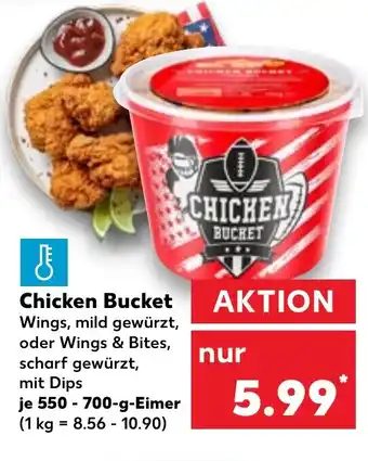 Kaufland Chicken Bucket Angebot