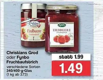 Famila Nord West Christians Grod Oder Fynbo Fruchtaufstrich Angebot