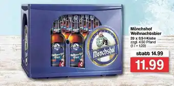 Famila Nord West Mönchshof Weihnachtsbier Angebot