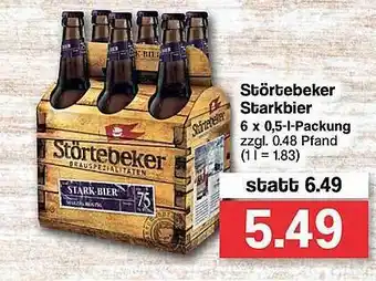 Famila Nord West Störtebeker Starkbier Angebot