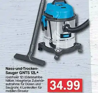 Famila Nord West Nass-und-trocken-sauger Gnts 12l Angebot