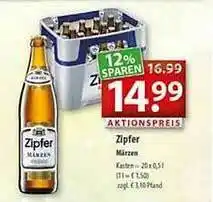 Getränkeland Zipfer Märzen Angebot