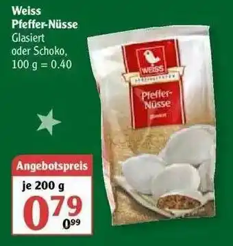 Globus Weiss Pfeffer-nüsse Angebot