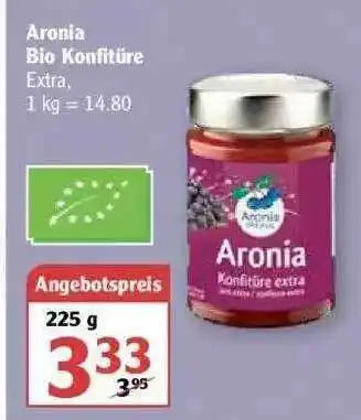 Globus Aronia Bio Konfiture Angebot