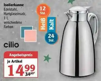 Globus Cillio Isolierkanne Angebot