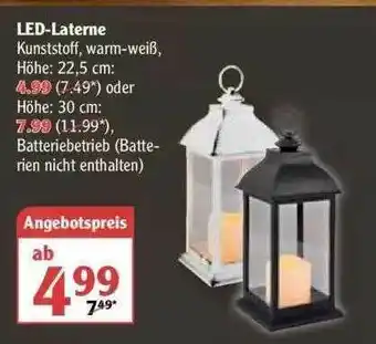 Globus Led Laterne Angebot