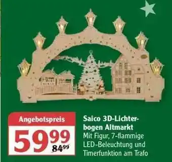 Globus Saico 3d Lichterbogen Altmarkt Angebot