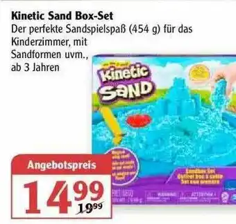 Globus Kinetic Sand Box-set Angebot