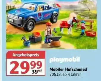 Globus Palymobil Mobiler Hufschmied Angebot