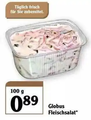 Globus Globus Fleischsalat Angebot