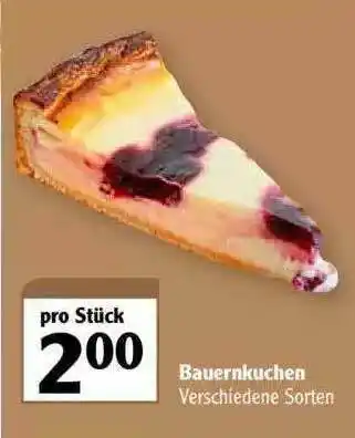 Globus Bauernkuchen Angebot